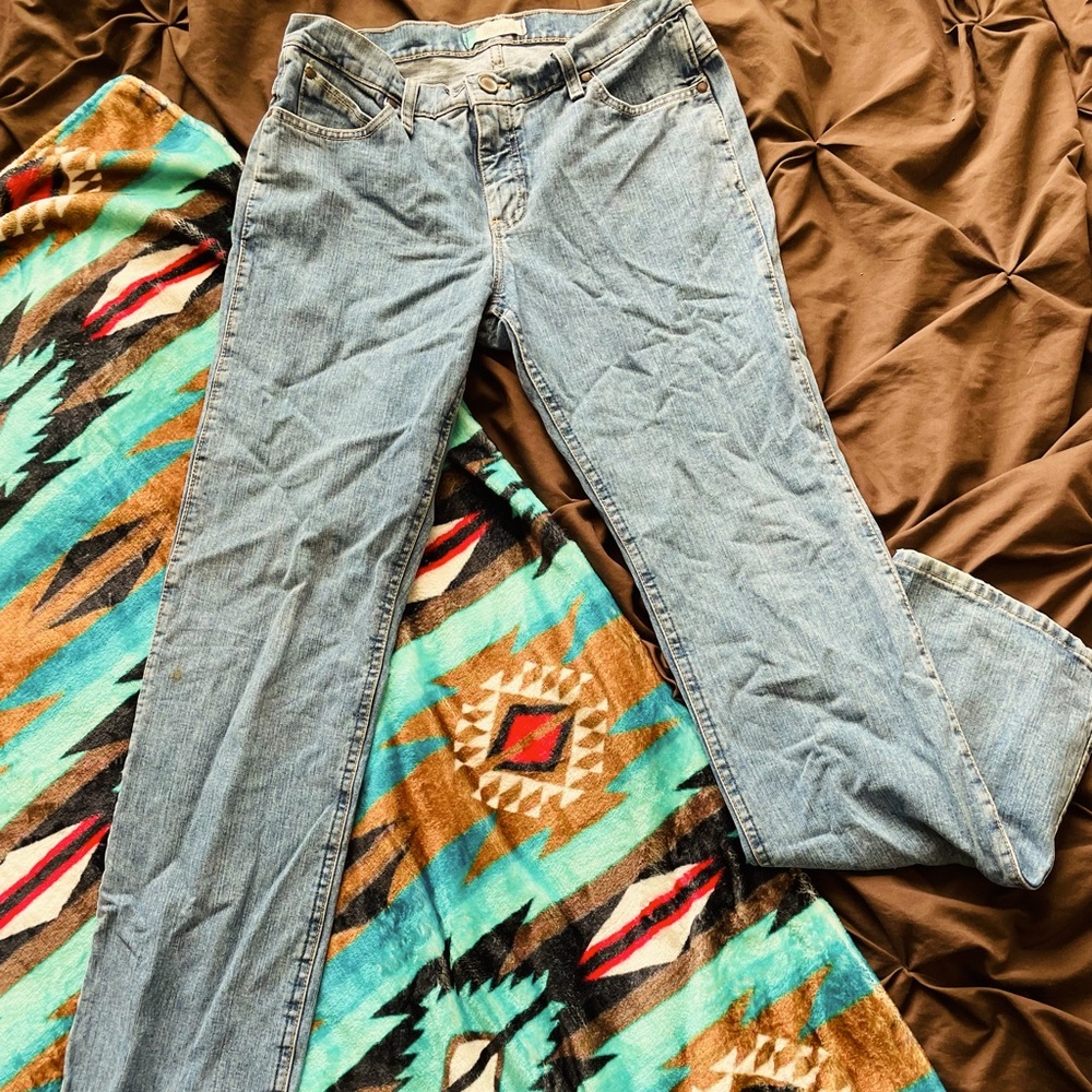 Wrangler Riding Jeans- Cash (Sz: 9/10x34)